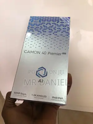 New Tecno Camon 40 Premier 256 GB Black