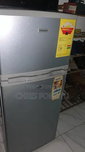 Used Nasco Double Door 118 Liters Fast Cooling Fridge
