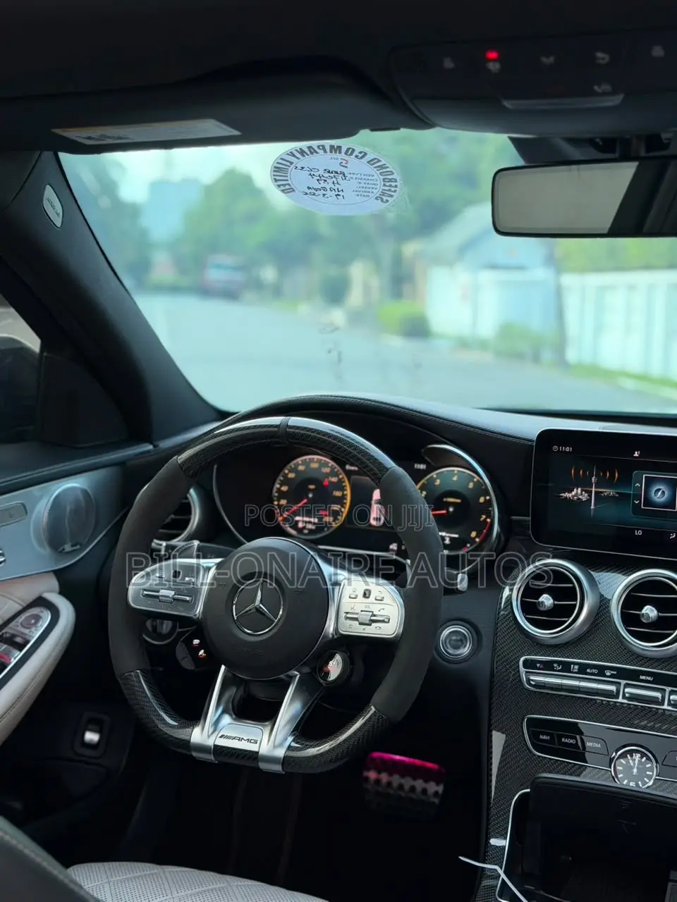 Mercedes-Benz C63 2019 Black
