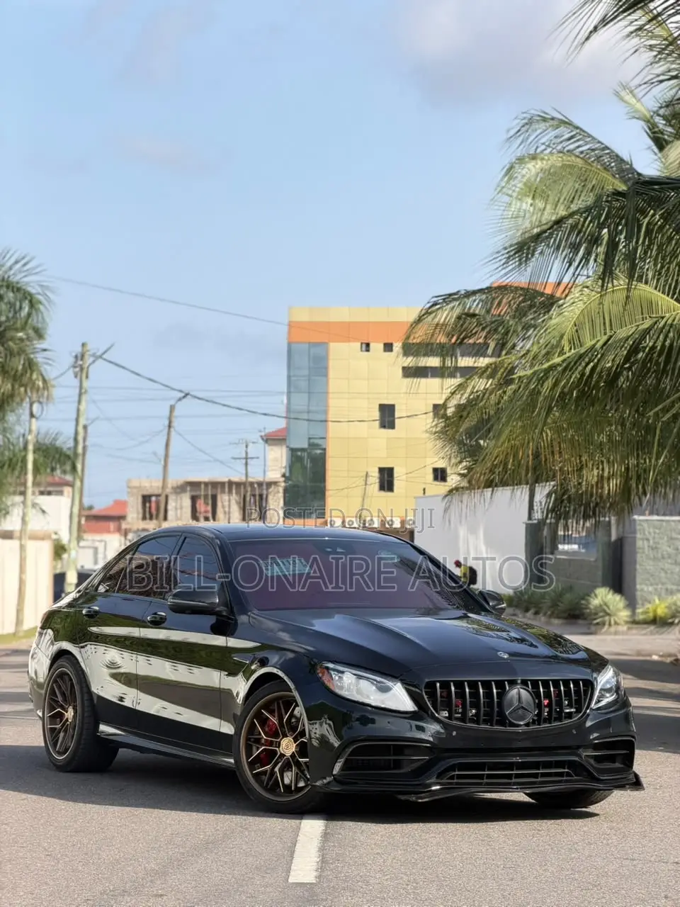 Mercedes-Benz C63 2019 Black