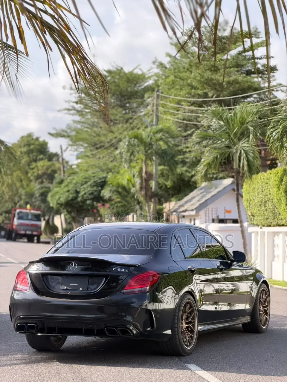 Mercedes-Benz C63 2019 Black