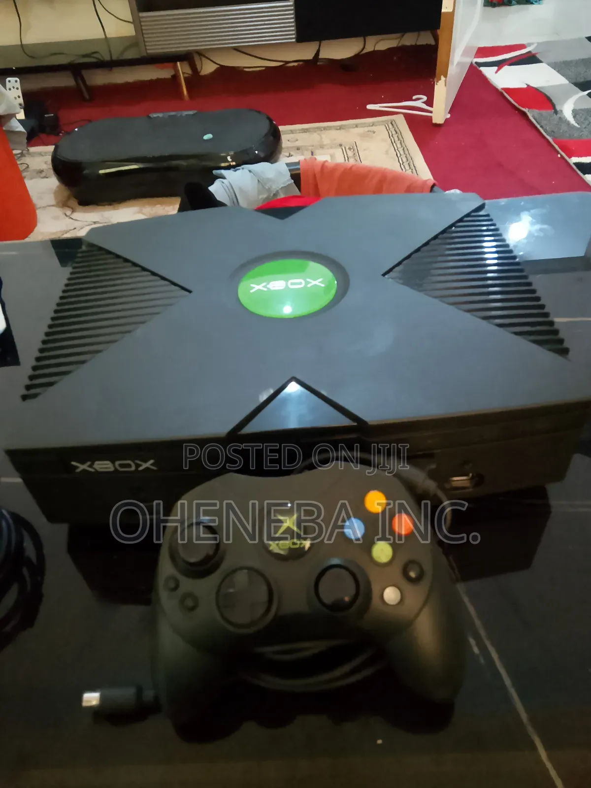 Xbox Og Live With Games and Accessories