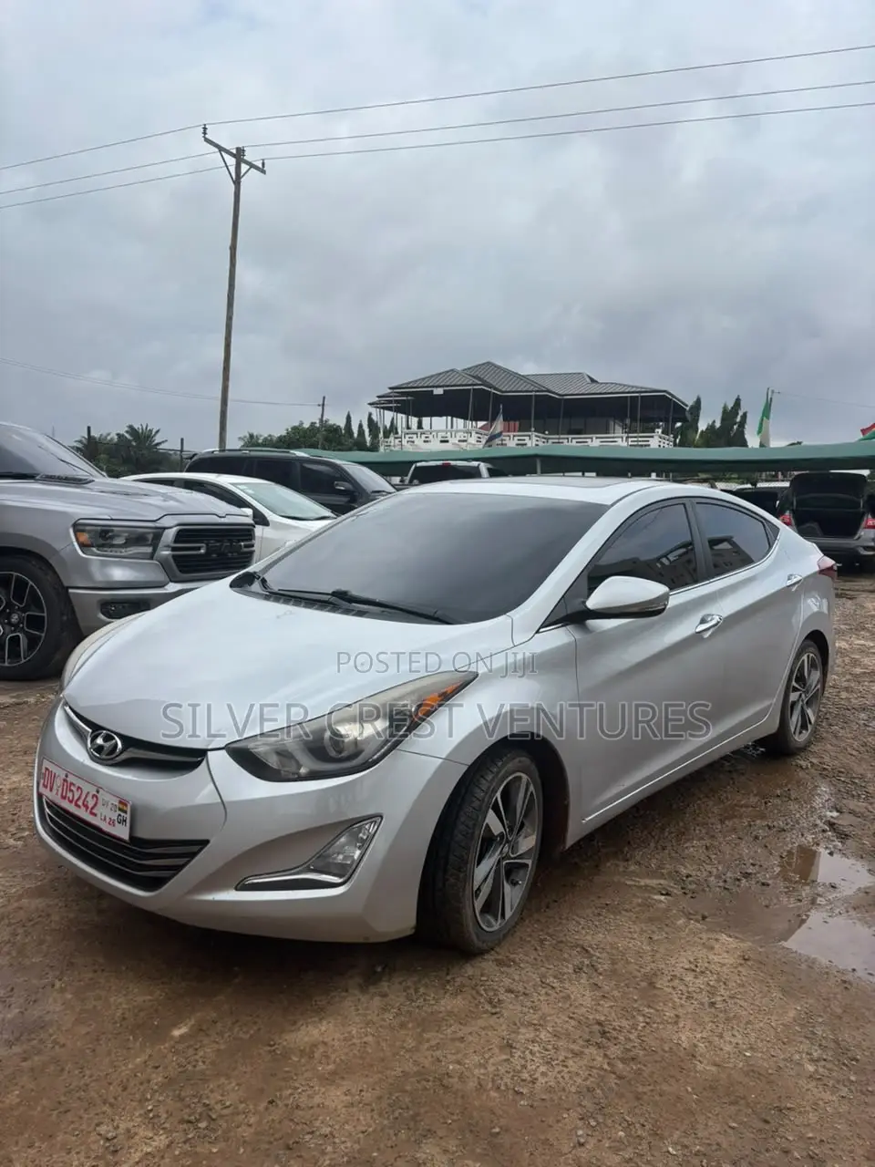 Hyundai Elantra Limited 4dr Sedan (1.8L 4cyl 6A) 2015 Gray