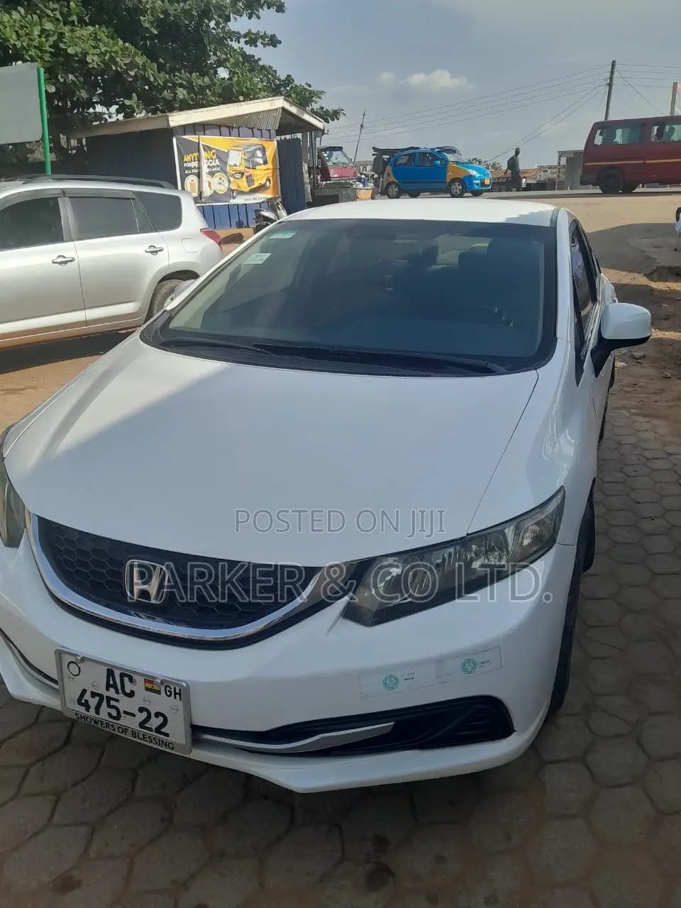 Honda Civic EX 4dr Sedan (1.8L 4cyl CVT) 2014 White