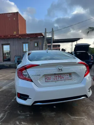 Honda Civic EX-L Sedan 2019 White