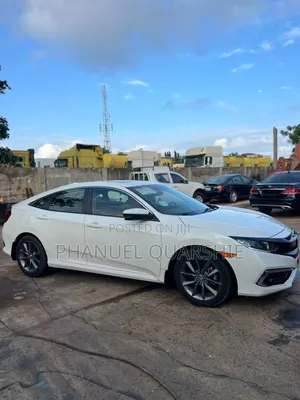 Honda Civic EX-L Sedan 2019 White