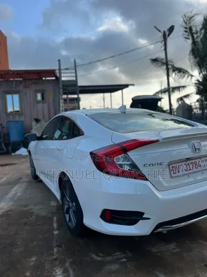 Honda Civic EX-L Sedan 2019 White