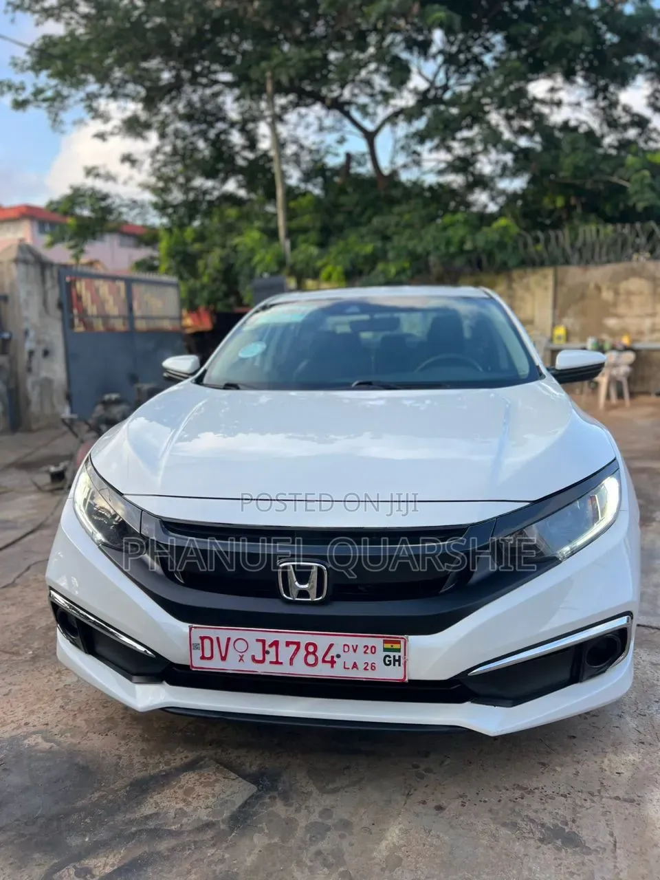 Honda Civic EX-L Sedan 2019 White
