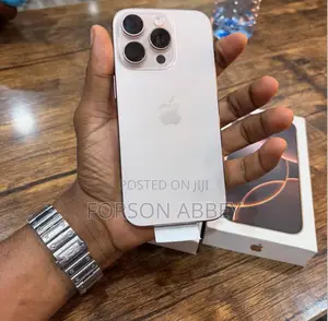New Apple iPhone 16 Pro Max 256 GB Gold