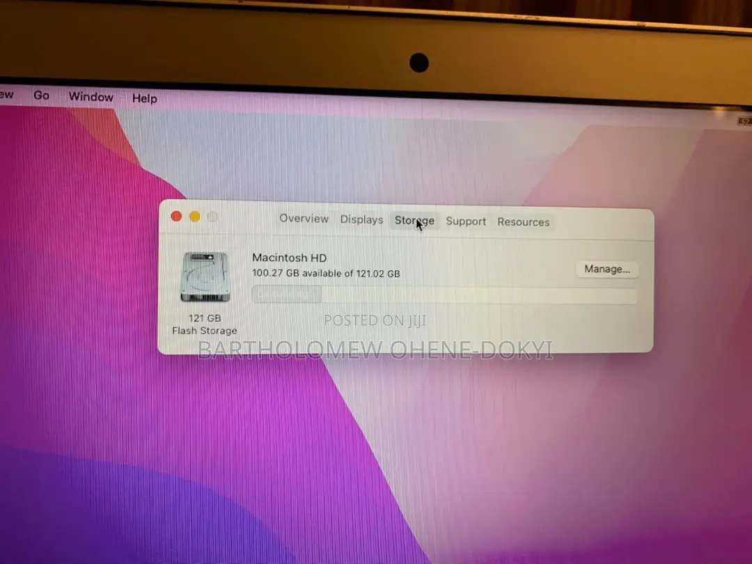 Laptop Apple MacBook Air 8GB Intel Core i5 SSD 128GB