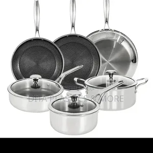 Honeycomb Stainless Steel Cookware Sets