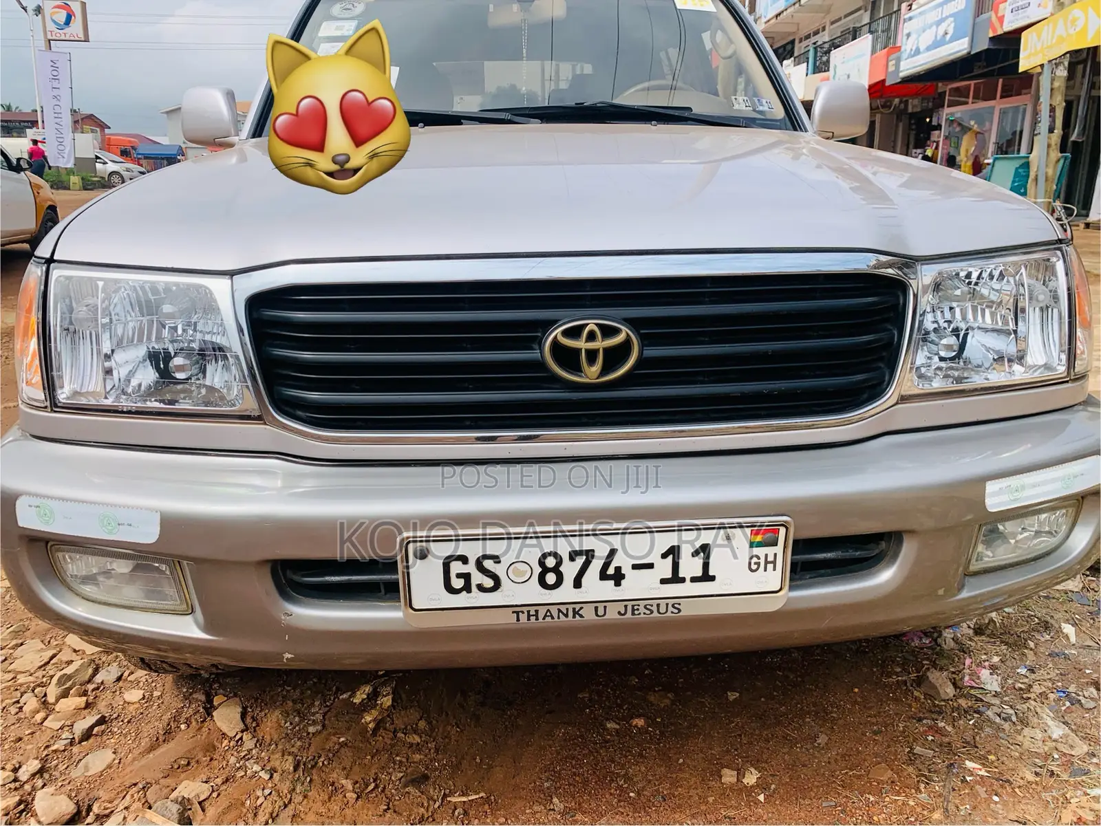 Toyota Land Cruiser 90 Automatic 2000 Brown