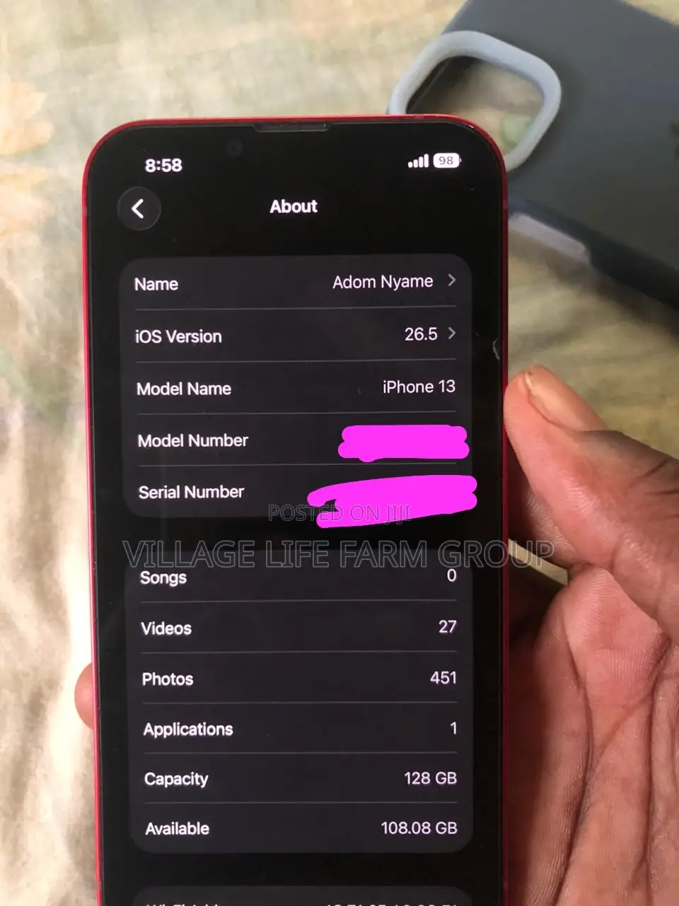 Apple iPhone 13 128 GB Red