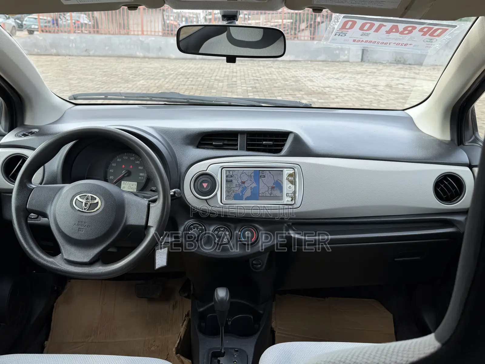 Toyota Vitz 2012 Gray