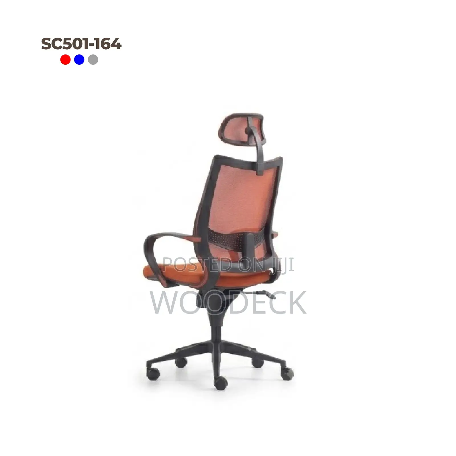 Ergonomic Mesh Office Chair With Adjustable Headrest