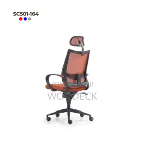 Ergonomic Mesh Office Chair With Adjustable Headrest