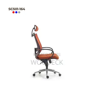 Ergonomic Mesh Office Chair With Adjustable Headrest