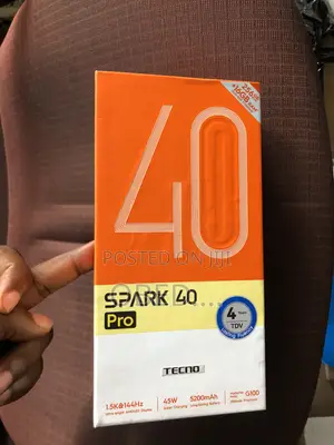 New Tecno Spark 40 Pro 256 GB Black