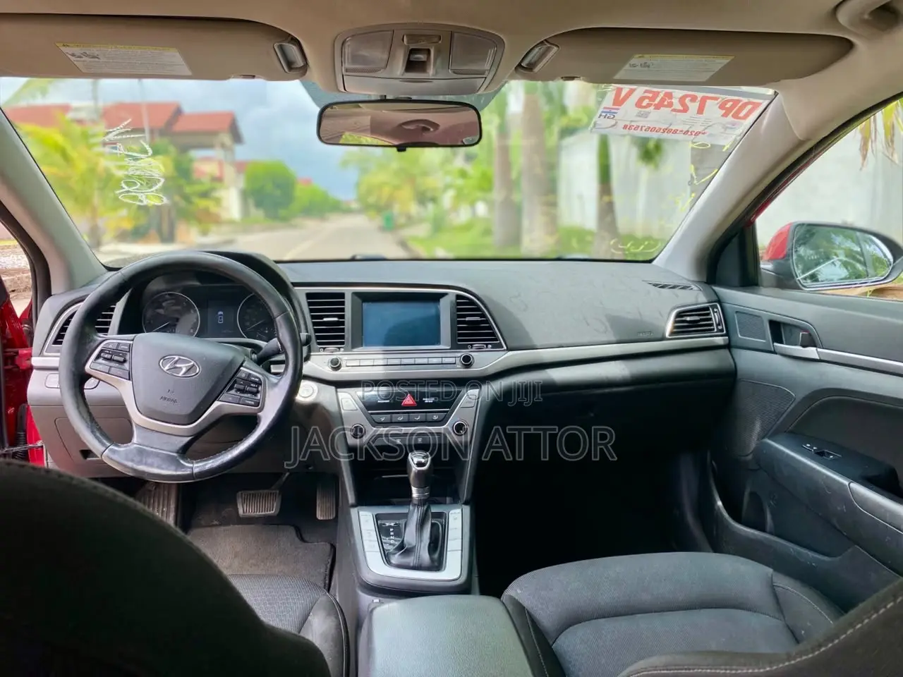 Hyundai Elantra 2018 Red