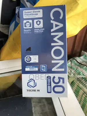 New Tecno Camon 50 Ultra 512 GB Black