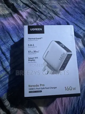 Ugreen 160w Gan Charger With Smart Display Avs Pd 3.1