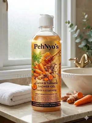 Pehnyo’S Carrot Turmeric Shower Gel