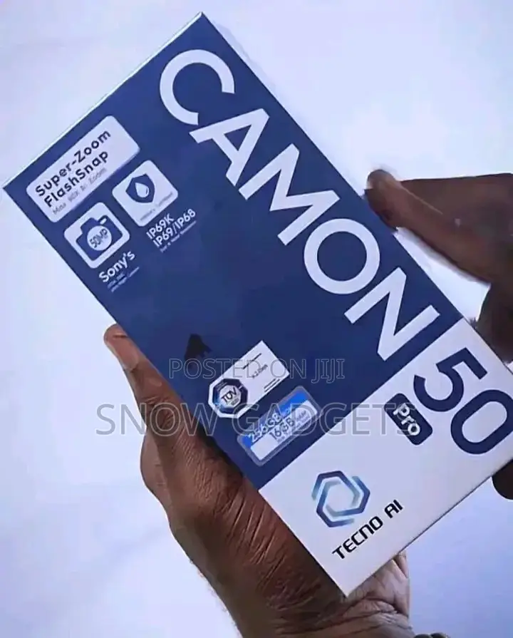 New Tecno Camon 50 Pro 256 GB Blue