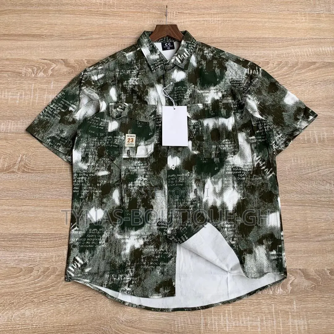 Men Shirt Short Sleeve