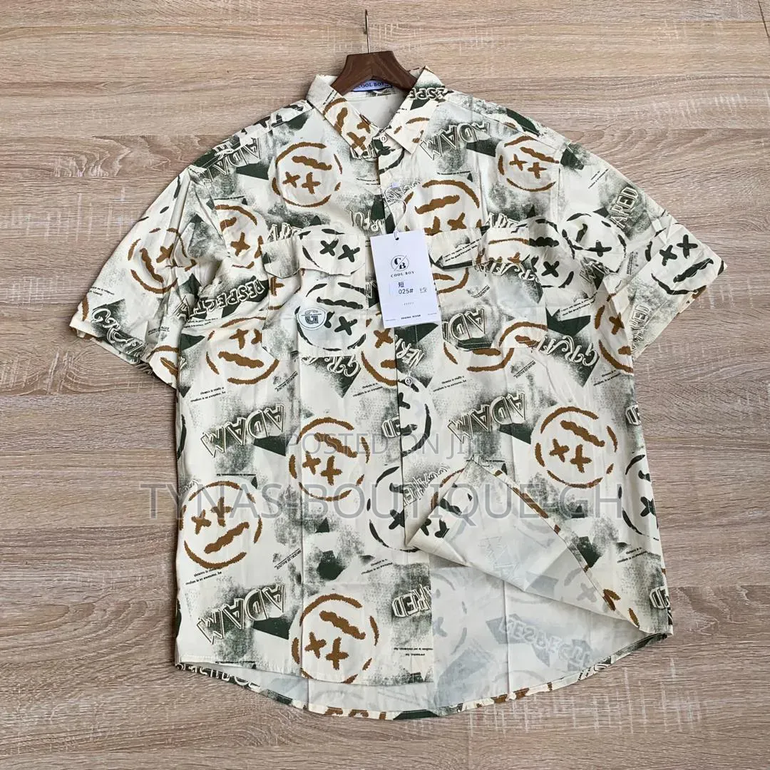 Men Shirt Short Sleeve