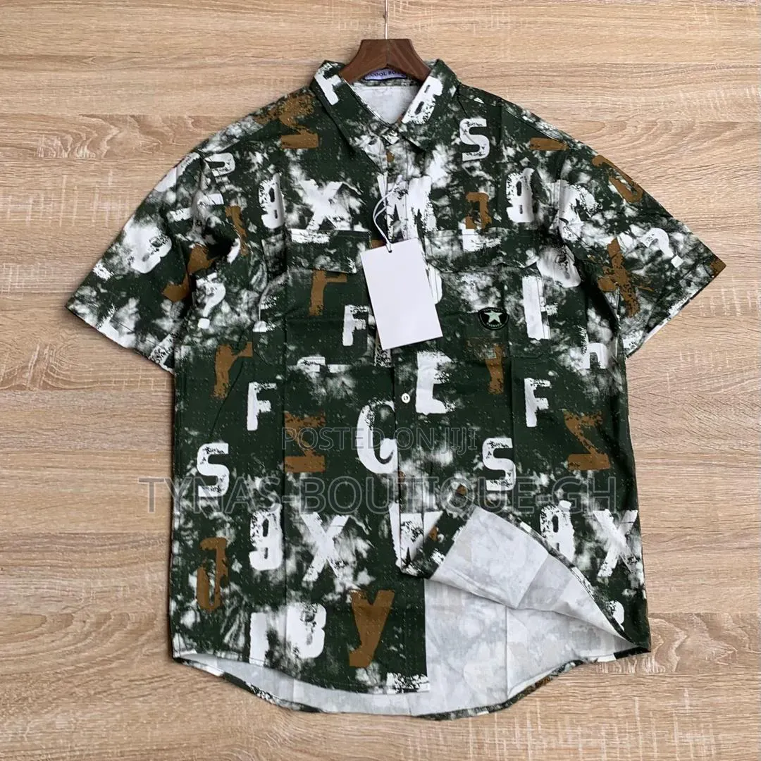 Men Shirt Short Sleeve
