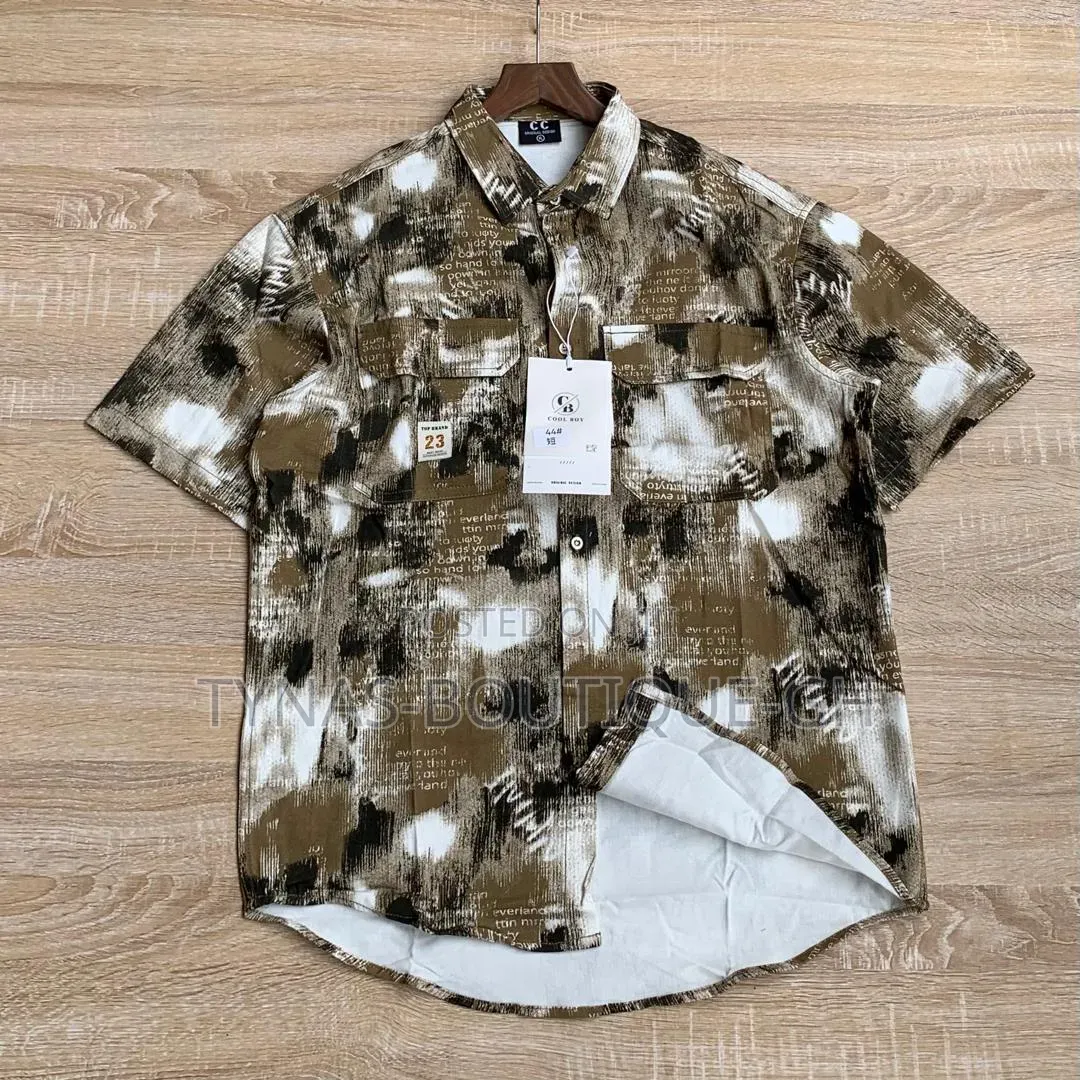 Men Shirt Short Sleeve