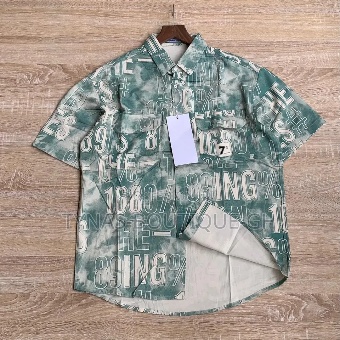 Men Shirt Short Sleeve