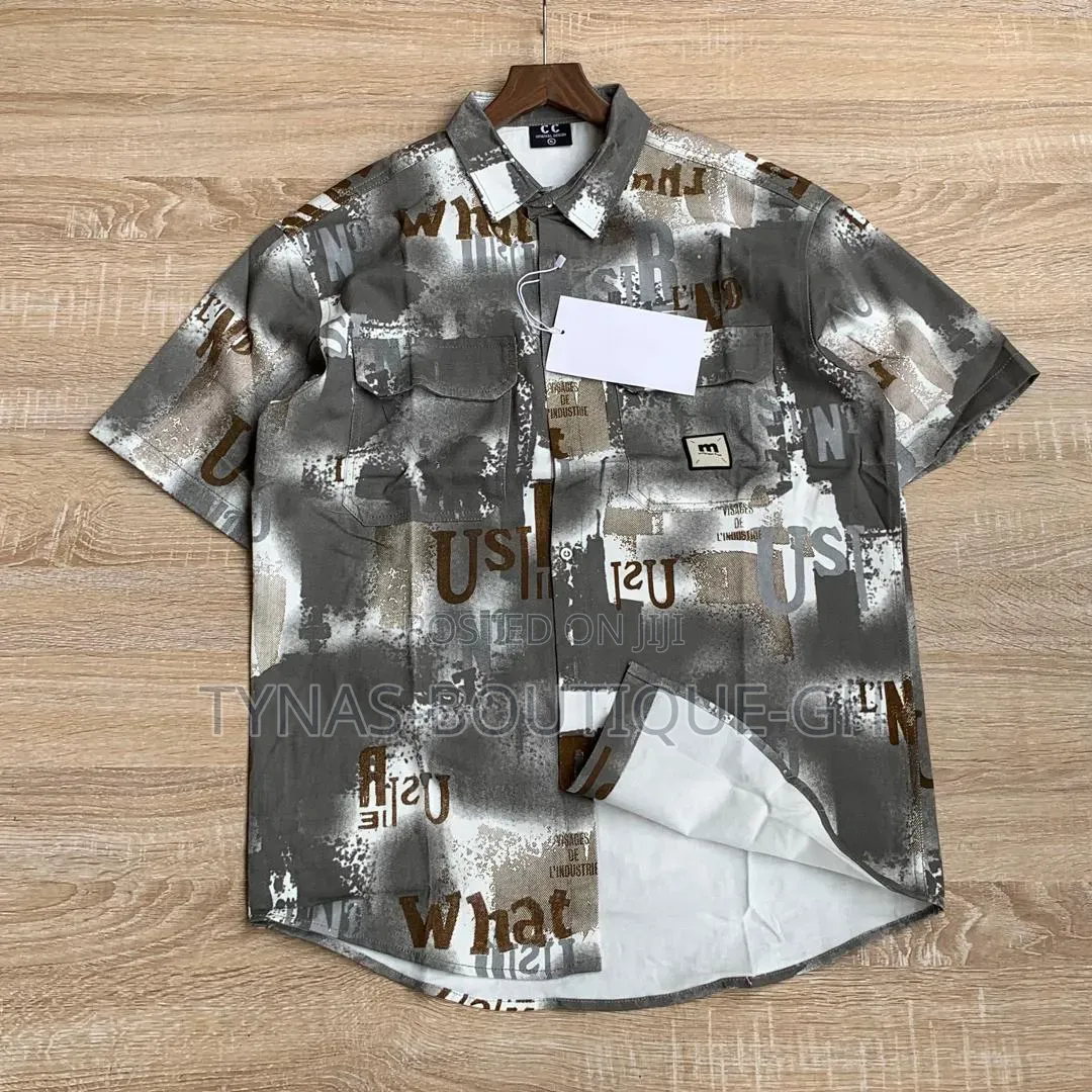Men Shirt Short Sleeve