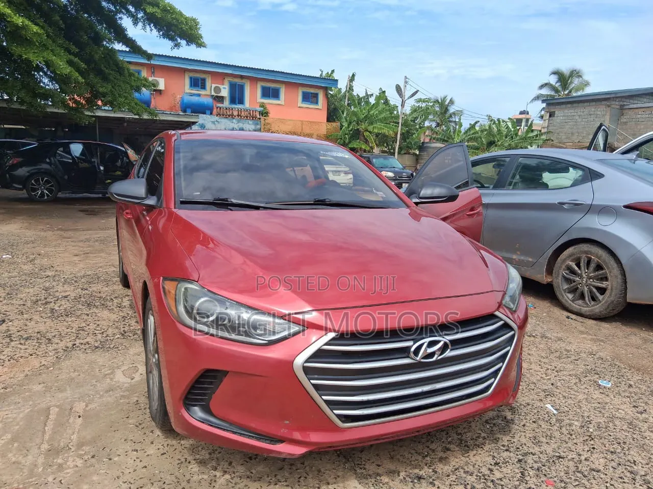 Hyundai Elantra 2018 Red