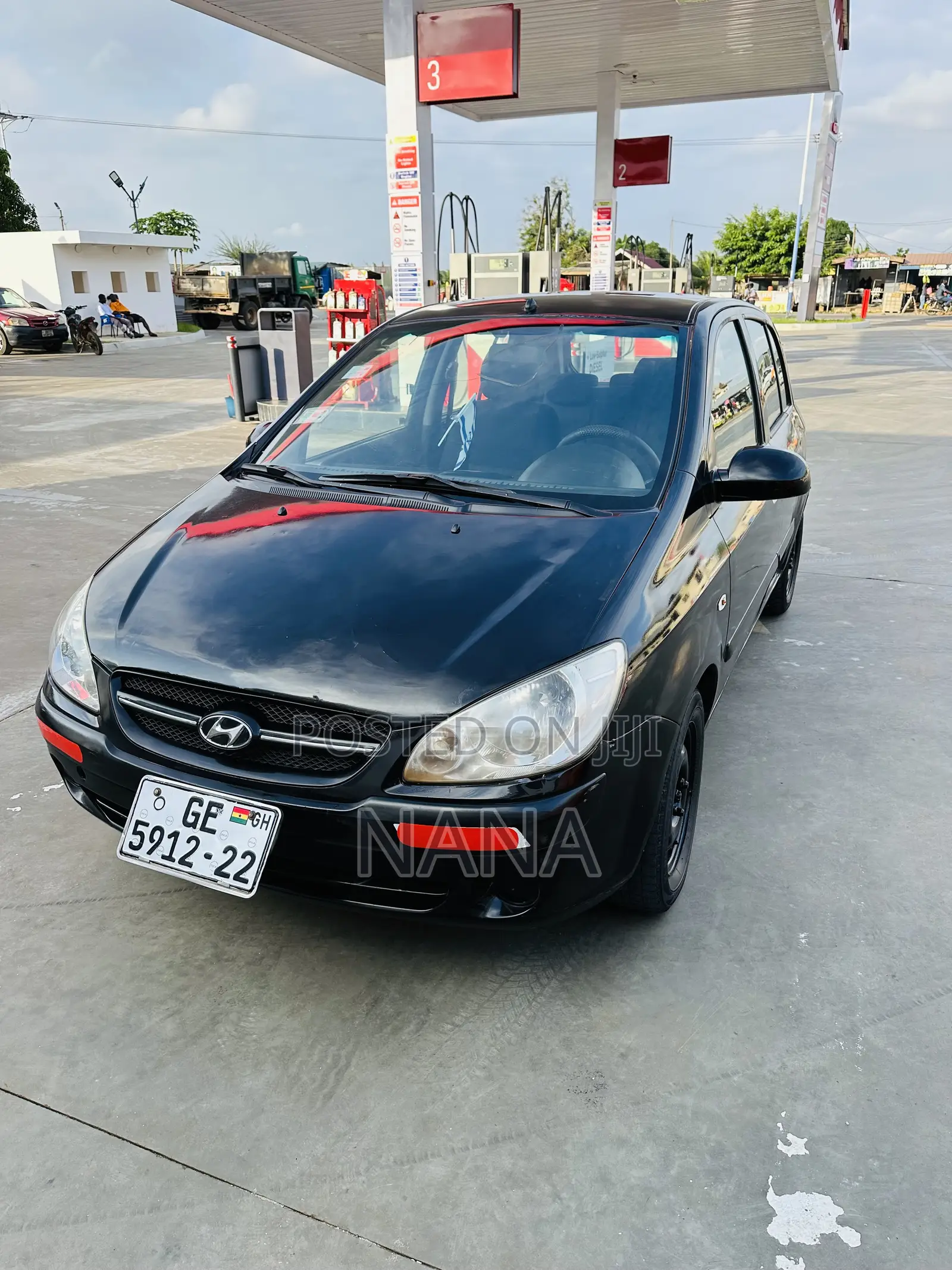 Hyundai Getz 1.1 GL 2008 Black