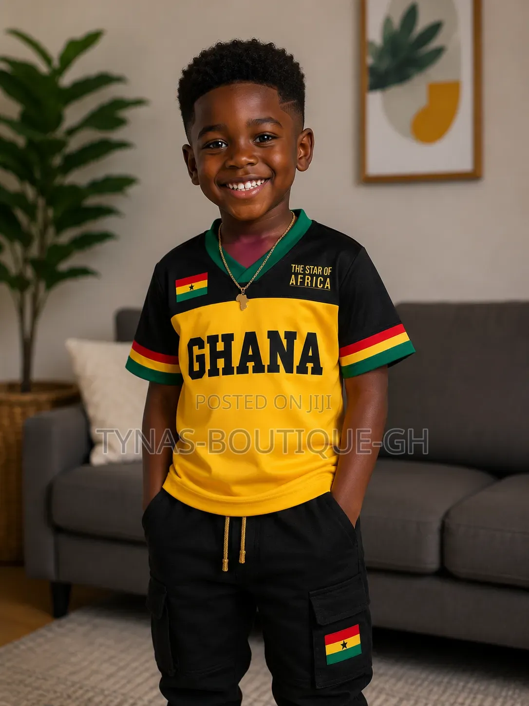 Kids Ghana Jersey