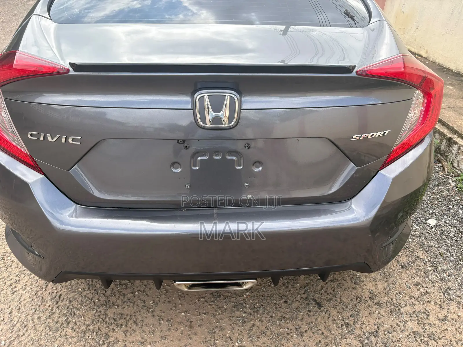 Honda Civic Sport Sedan 2020 Gray