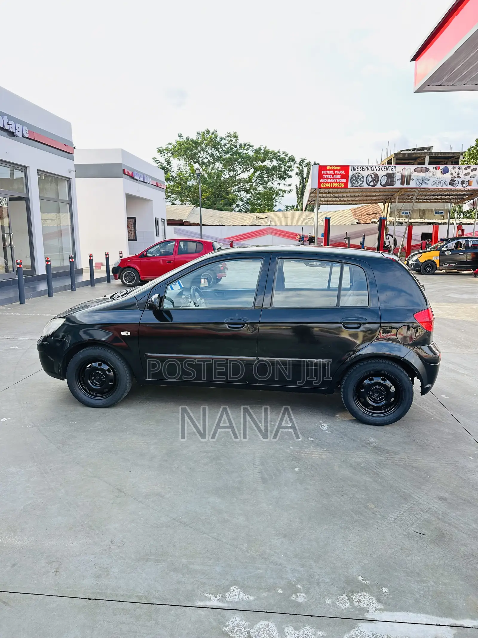 Hyundai Getz 1.1 GL 2008 Black