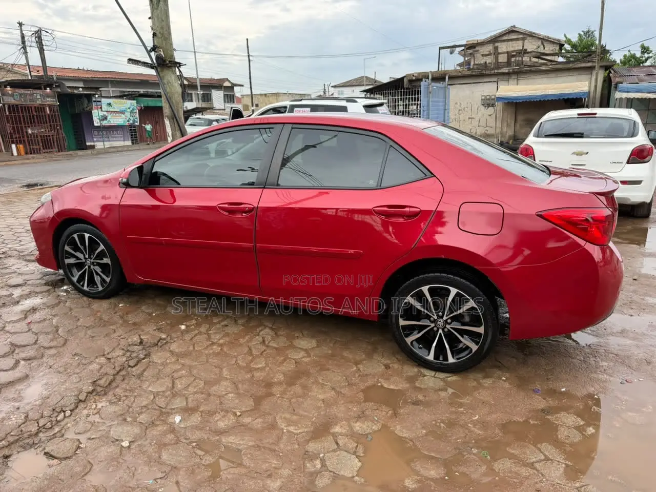 Toyota Corolla SE (1.8L 4cyl 2A) 2018 Red