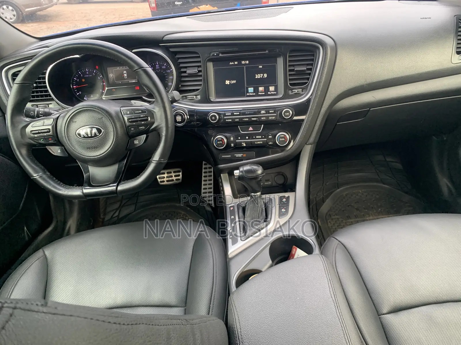 Kia Optima SX Turbo 4dr Sedan (2.0L 4cyl Turbo 6A) 2015 Blue