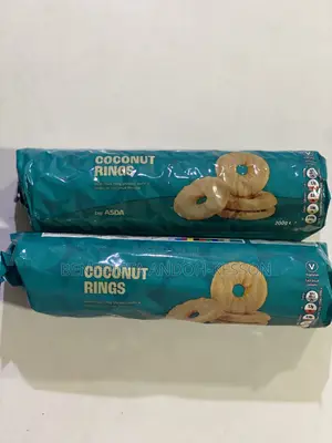 Asda Coconut Rings Biscuits