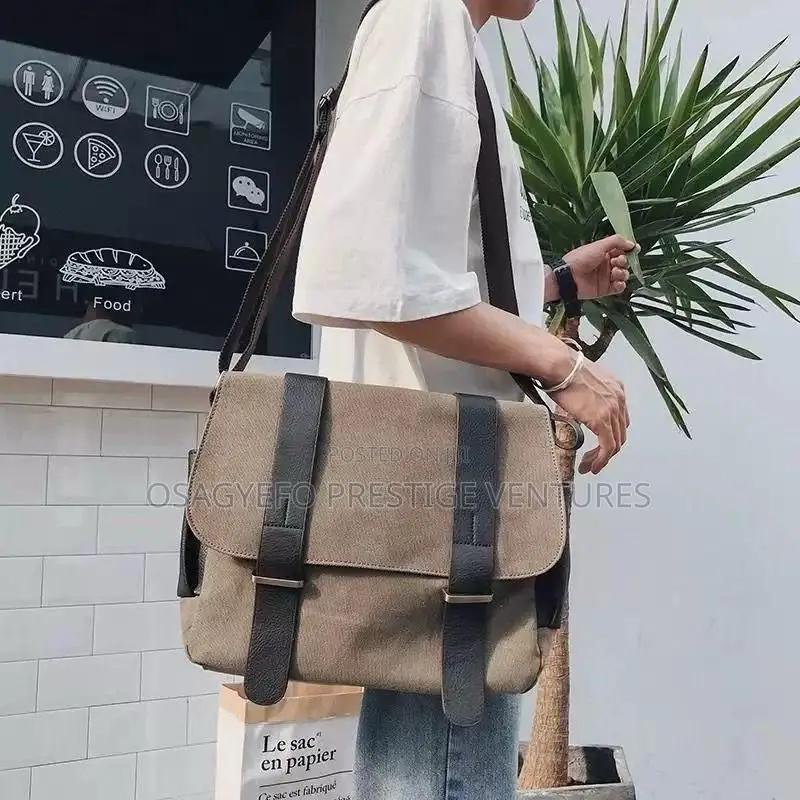 Solid Canvas Side Bags
