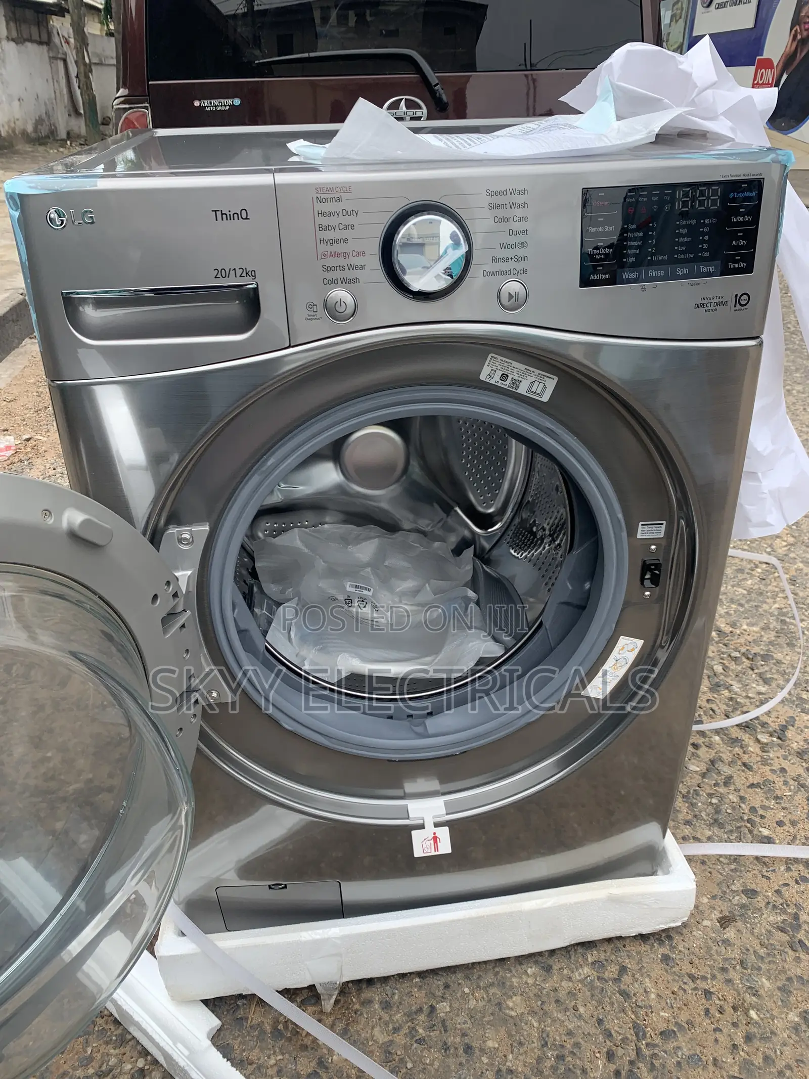 Lg 20kg/12kg Washer Dryer Frontload Washingmachine
