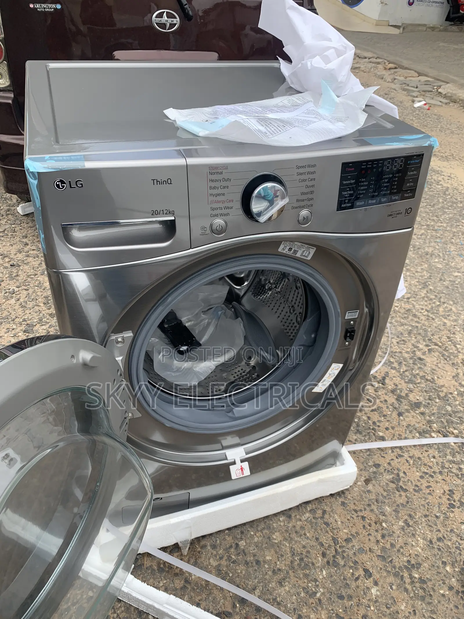Lg 20kg/12kg Washer Dryer Frontload Washingmachine