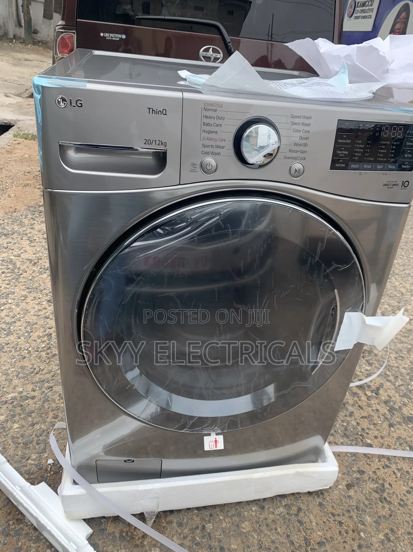Lg 20kg/12kg Washer Dryer Frontload Washingmachine