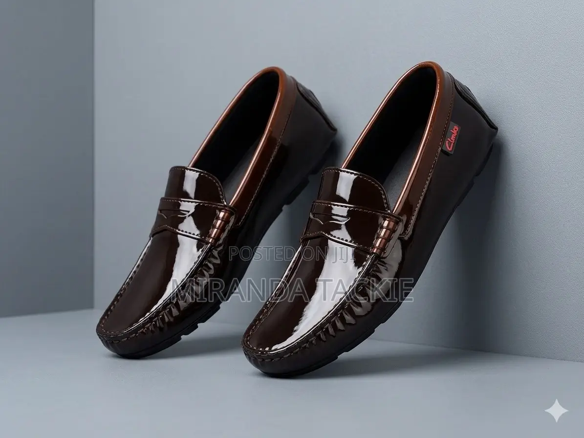 Men Loafer Mirror Shoes