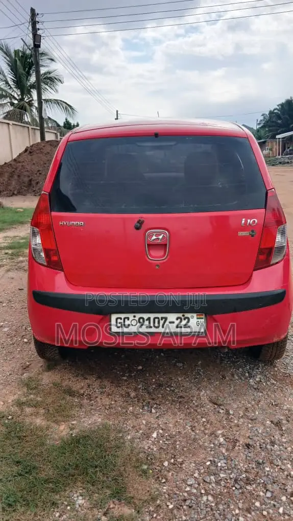 Hyundai I10 2009 Red