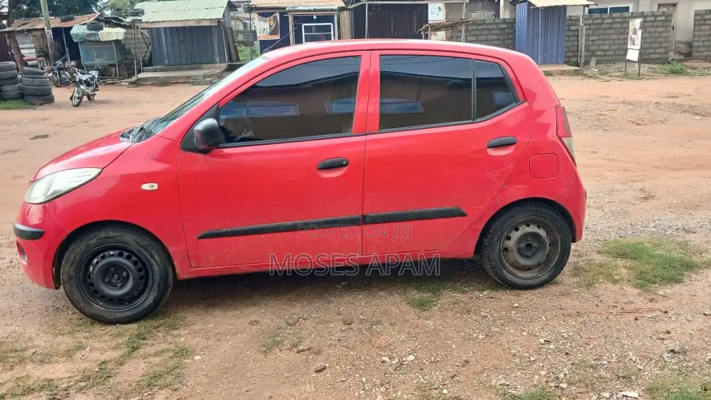 Hyundai I10 2009 Red