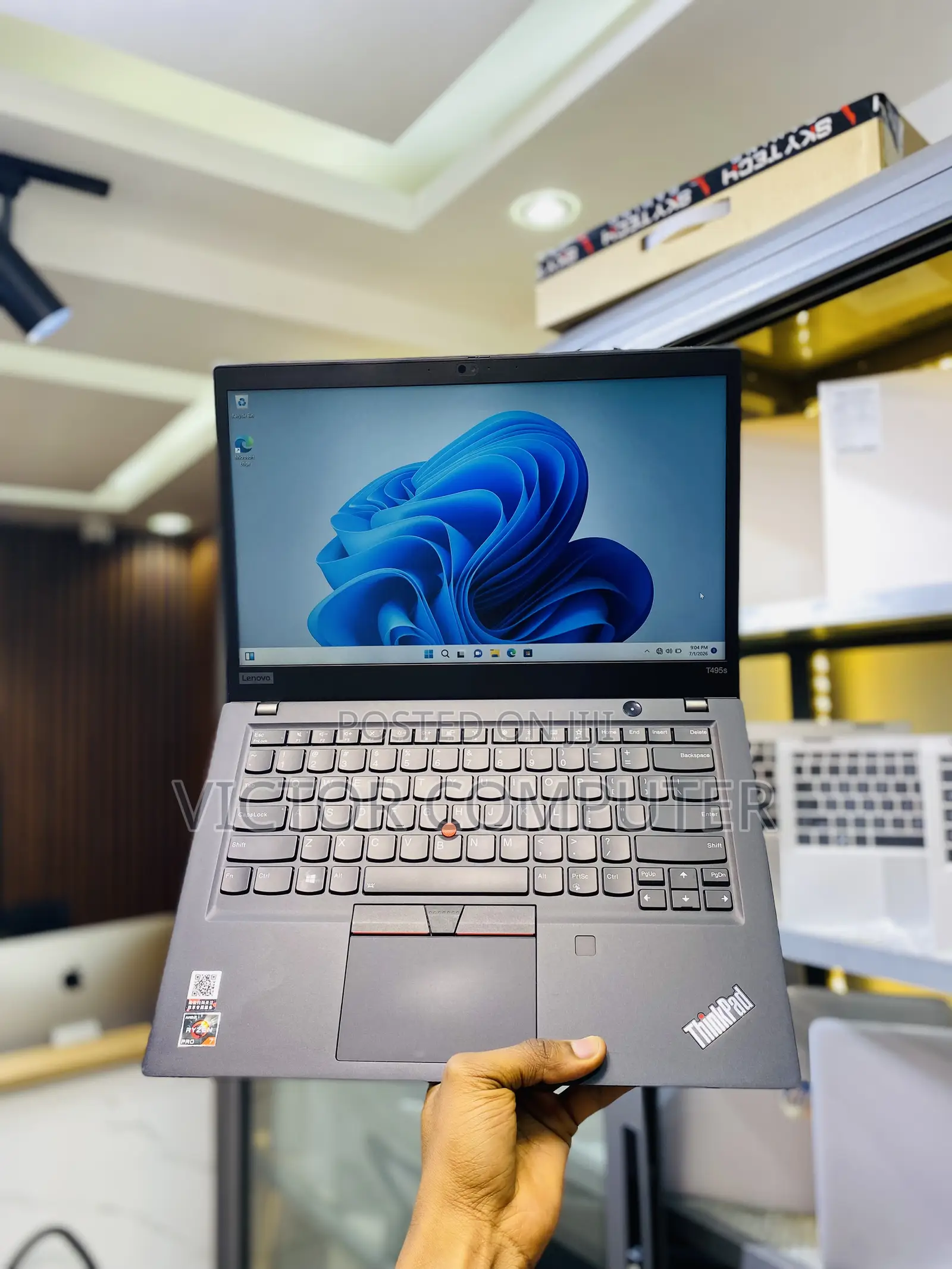 Laptop Lenovo ThinkPad t495s 16GB AMD Ryzen 7 SSD 256GB