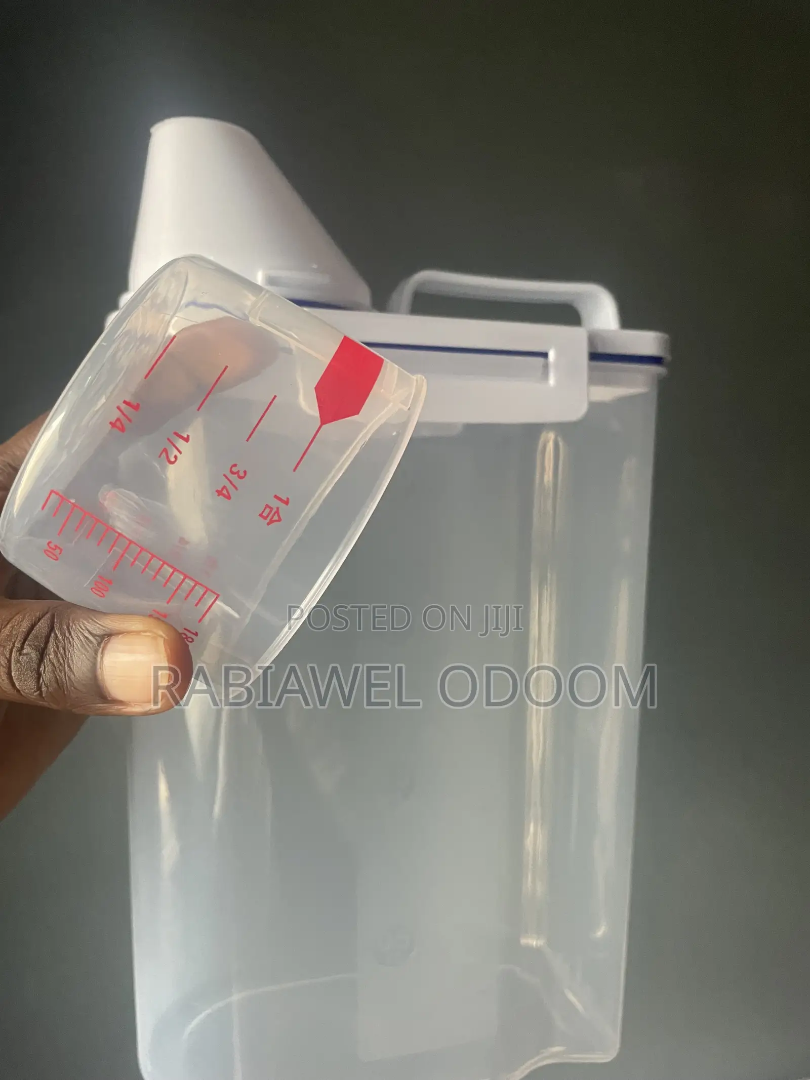 Rice -grains Storage Dispenser